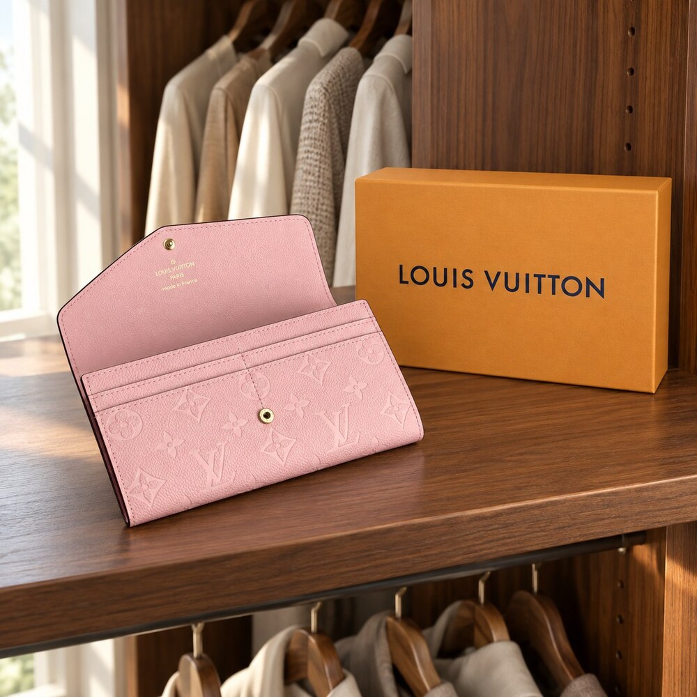 Louis Vuitton Sarah Wallet in Monogram Empreinte Leather - Picture 5 of 6